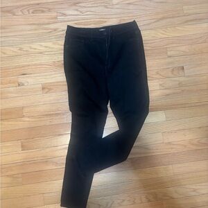 Express Black High Rise Jeans